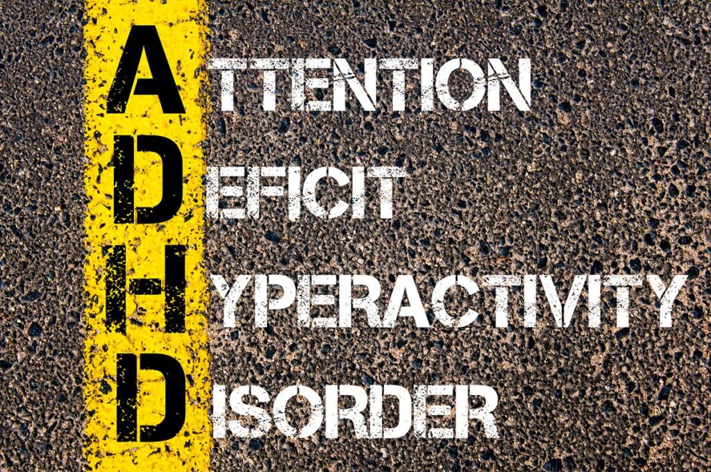 acronym adhd as attention deficit hyperactivity disorder