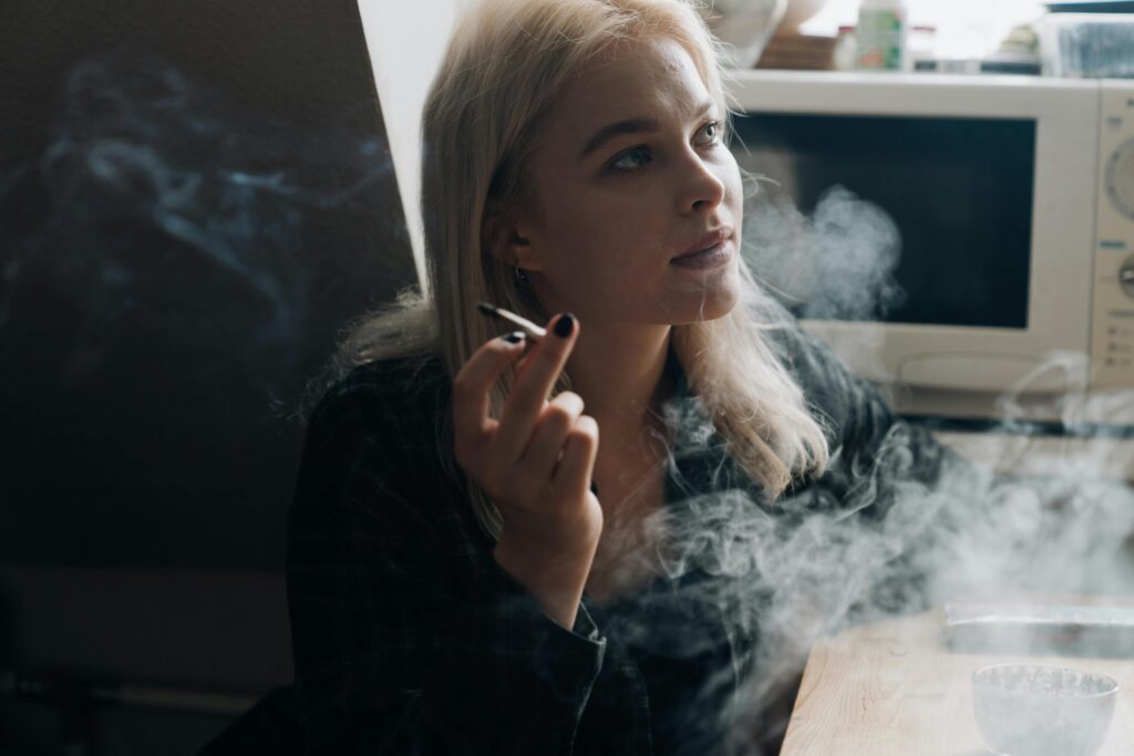 smoking visual presentation